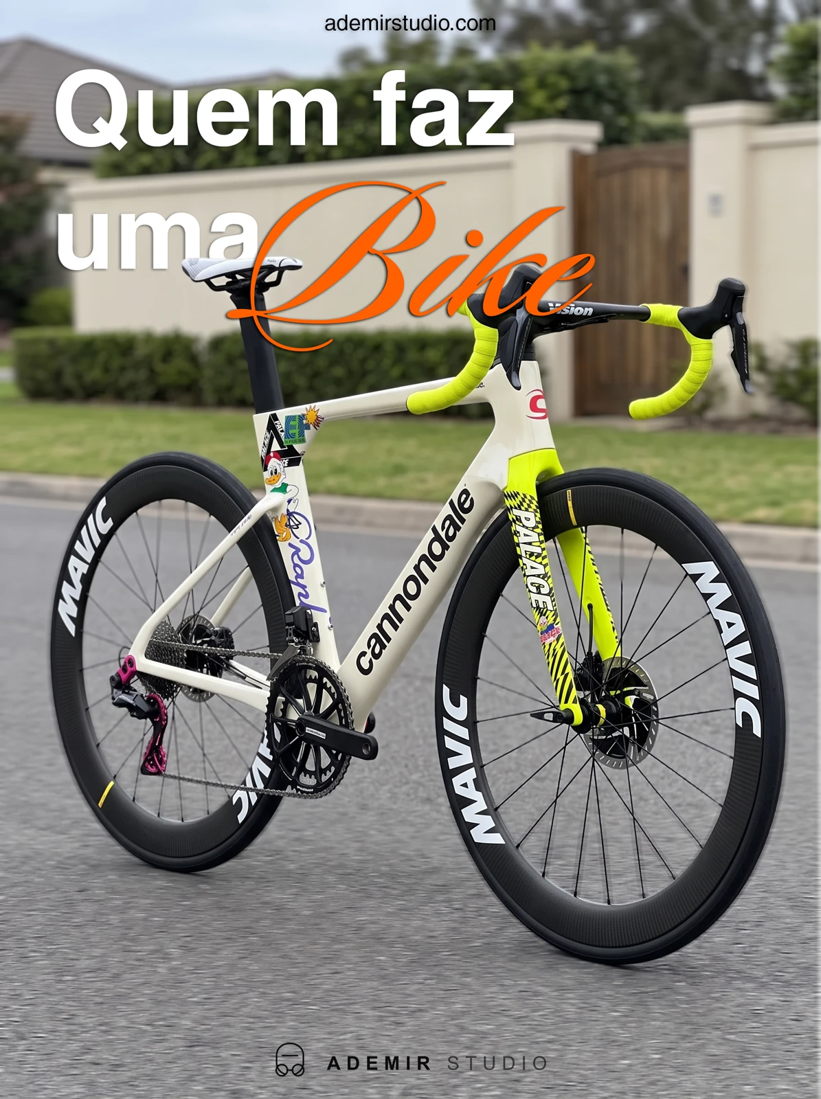 Ademir Studio: Quem faz uma bike, social artwork